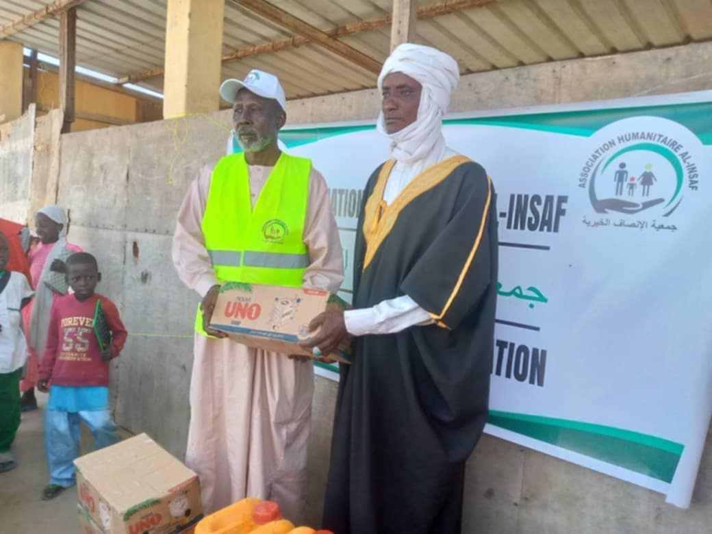 Tchad : l’Association Al-Insaf assiste les réfugiés de Gaoui