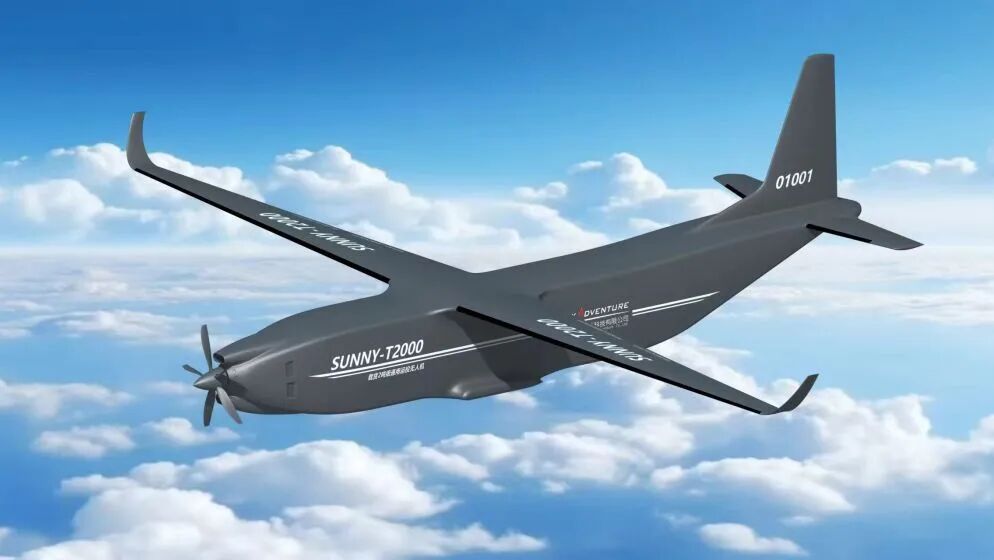 Chine : Lancement du SUNNY-T2000, un drone de transport innovant