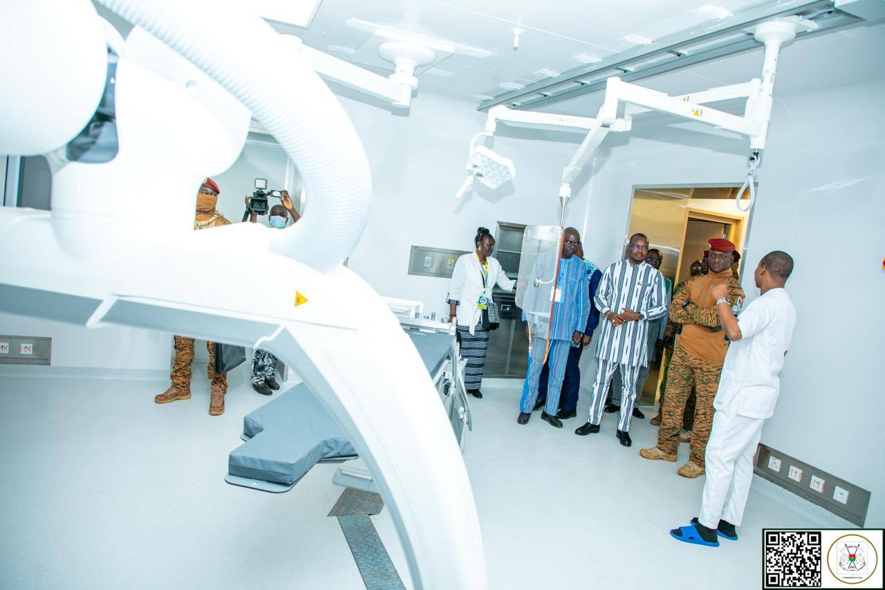 Burkina : le capitaine Ibrahim Traoré inaugure le CHU de Pala et son Centre de radiothérapie