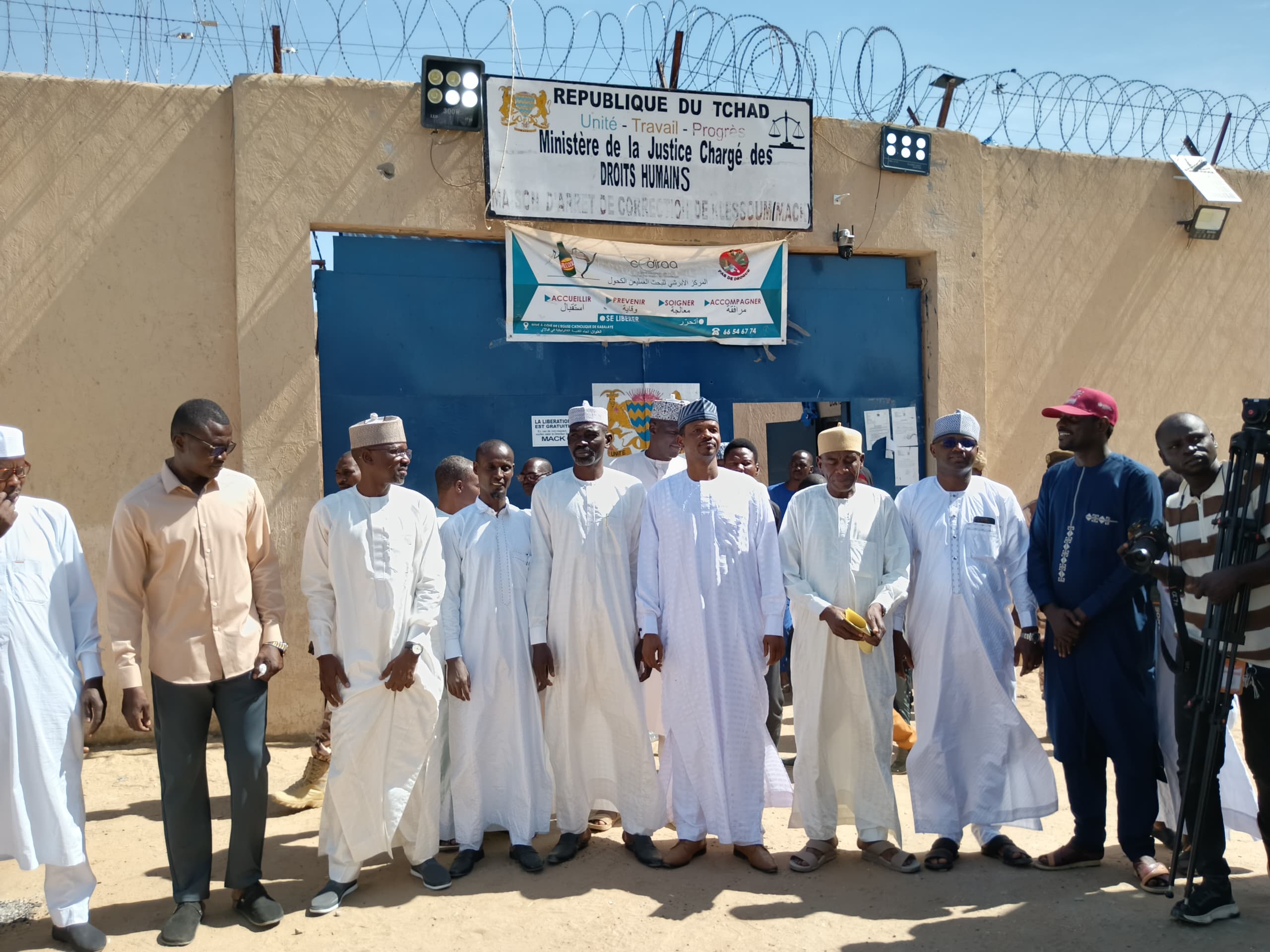 Tchad : le ministère de l’Action sociale apporte un soutien alimentaire à la maison d’arrêt de Klessoum