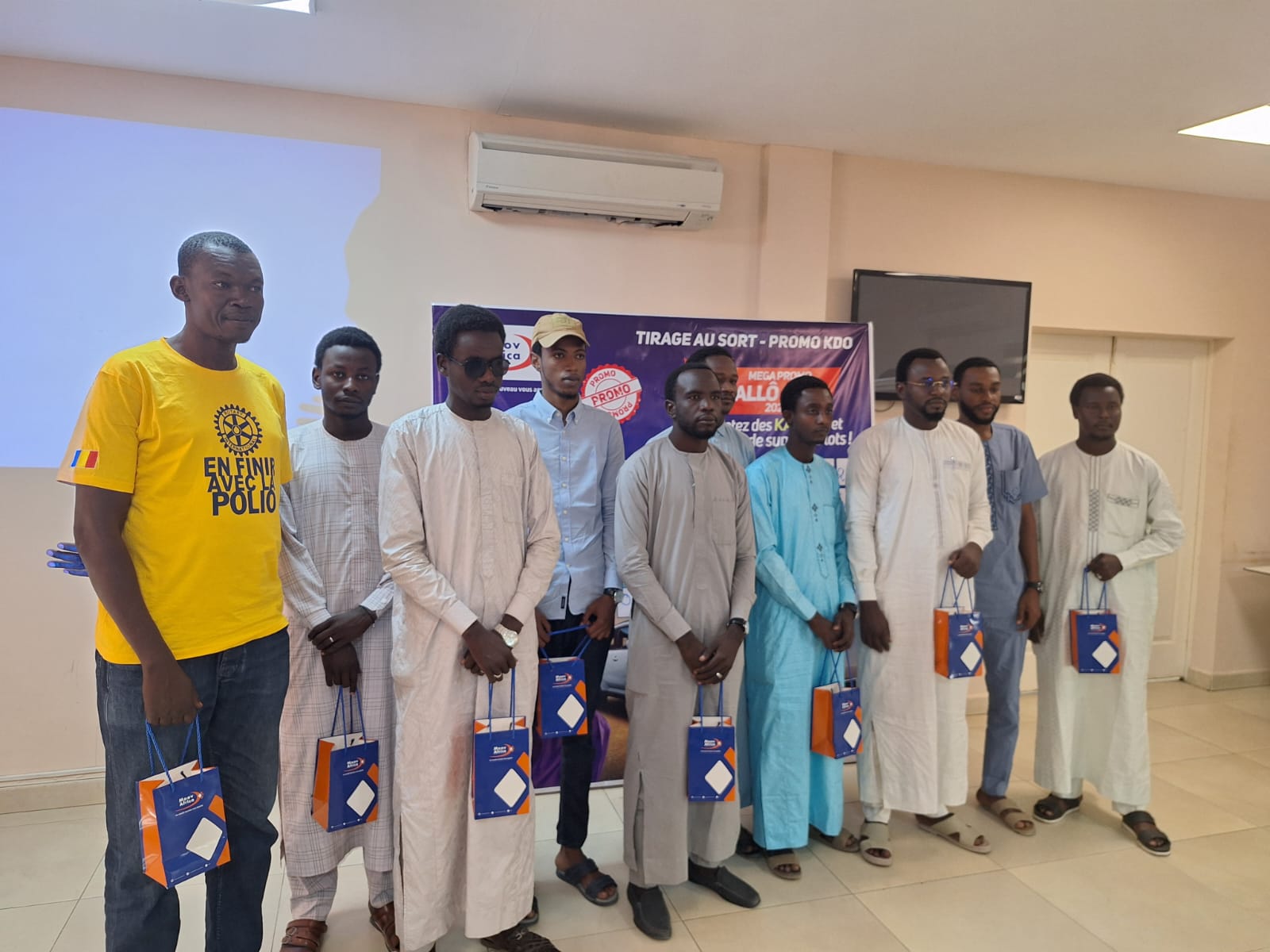 Tchad : Moov Africa clôture sa « MEGA PROMO ALLÔ ALLÔ 2025 » en récompensant ses derniers gagnants