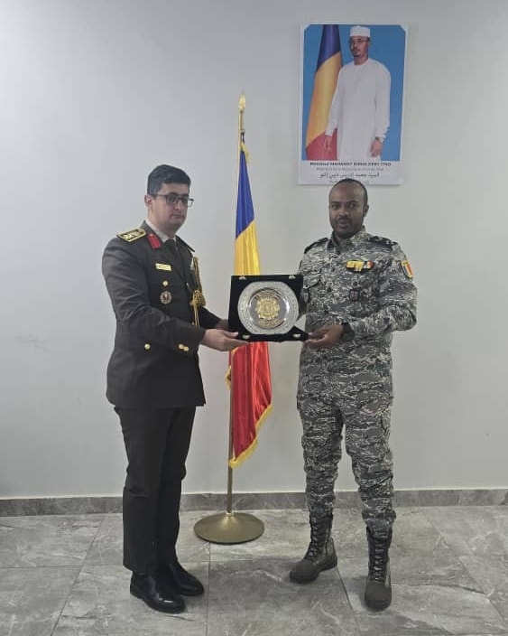 Tchad : l’attaché de défense de l’ambassade d’Egypte reçu par le CEMAA