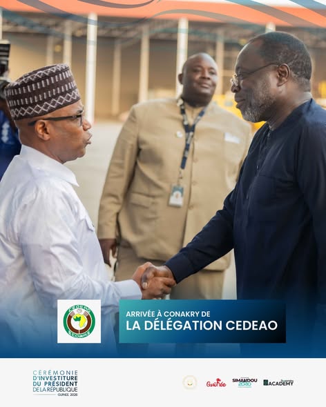 Investiture en Guinée : La CEDEAO présente à Conakry pour l'installation du Président Mamadi Doumbouya