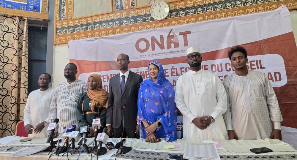 ONAT : Les Architectes Tchadiens renouvèlent leur Bureau Exécutif à N’Djamena