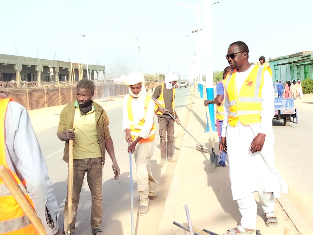 Tchad : la commune d'Abéché intensifie l’opération « Samedi citoyen » sur l’axe du marché Park d’Adré