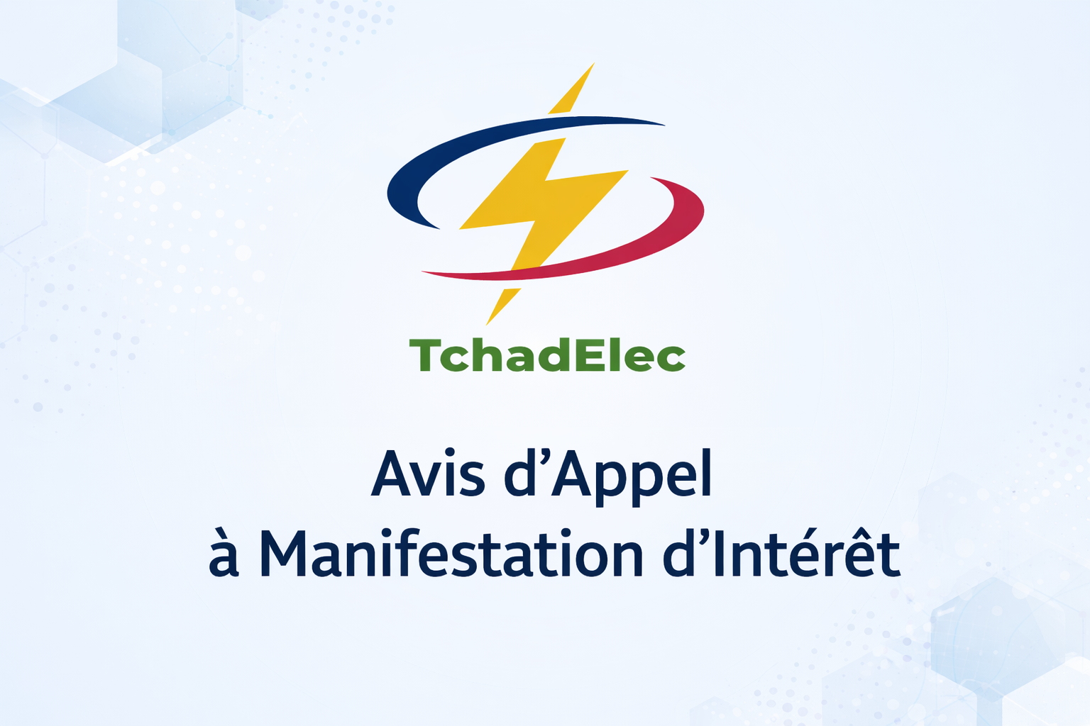 Tchad : TchadElec lance un appel à manifestation d’intérêt pour former des spécialistes en énergie solaire photovoltaïque