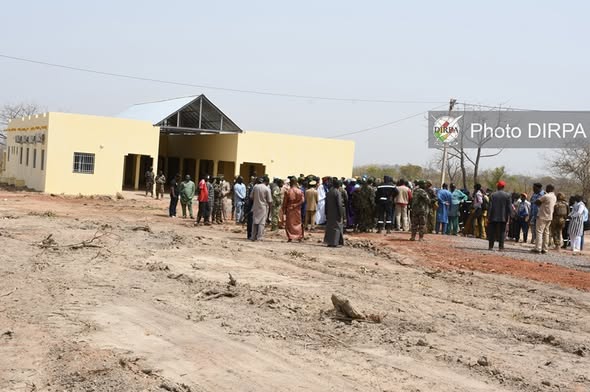 Mali :  à Kita, inauguration d’un camp militaire