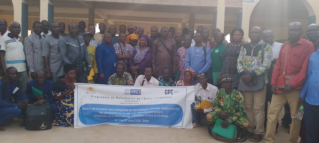 Tchad : les enseignants chargés de cours du primaire du Logone Oriental outillés sur la problématique du redoublement