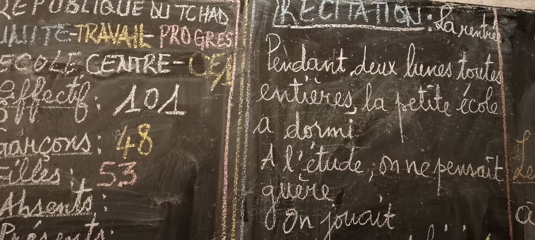 Tchad : l'inspecteur pédagogique de Bébédjia 1 sensibilise les élèves sur les méfaits de vol