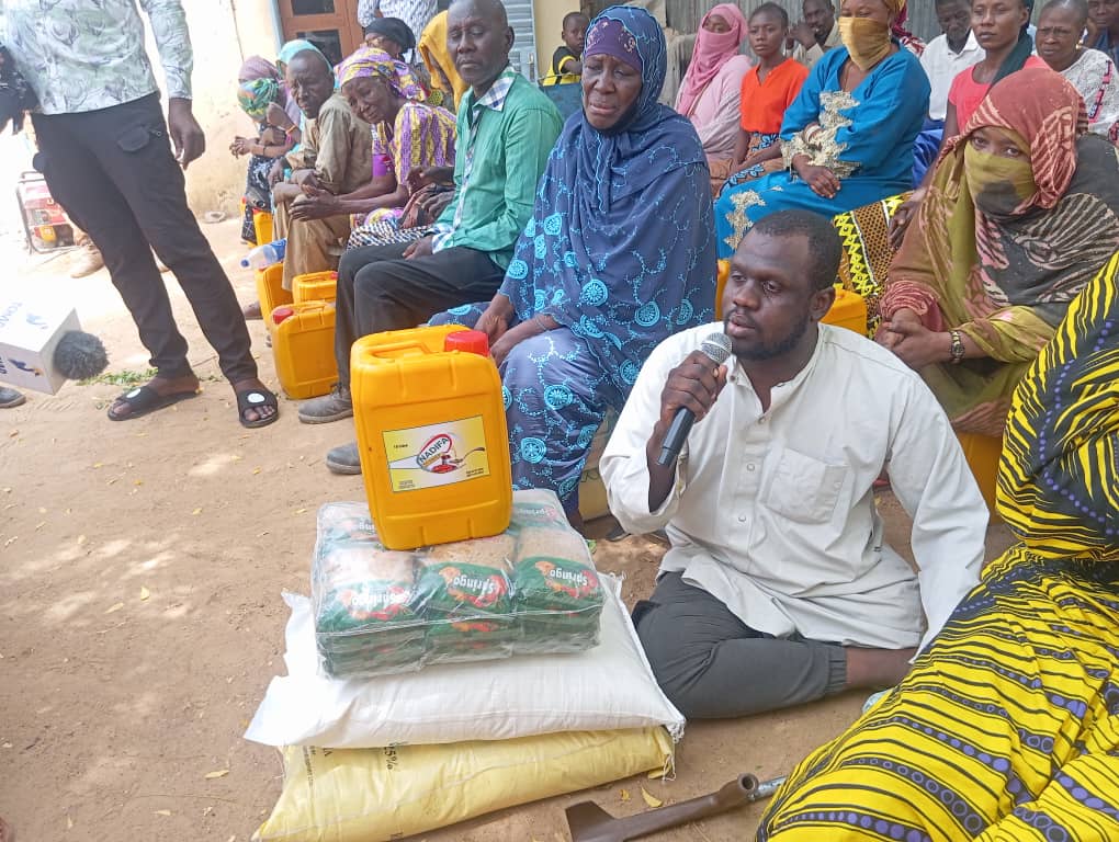 Tchad : des kits alimentaires distribués aux personnes vulnérables dans le 6ᵉ arrondissement de N’Djamena