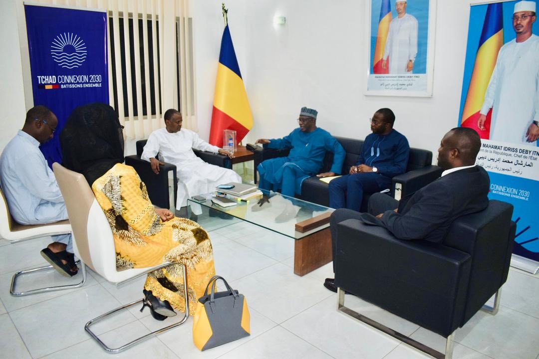 Tchad : le ministre des Finances reçoit une délégation des fondations Gates et Dangote