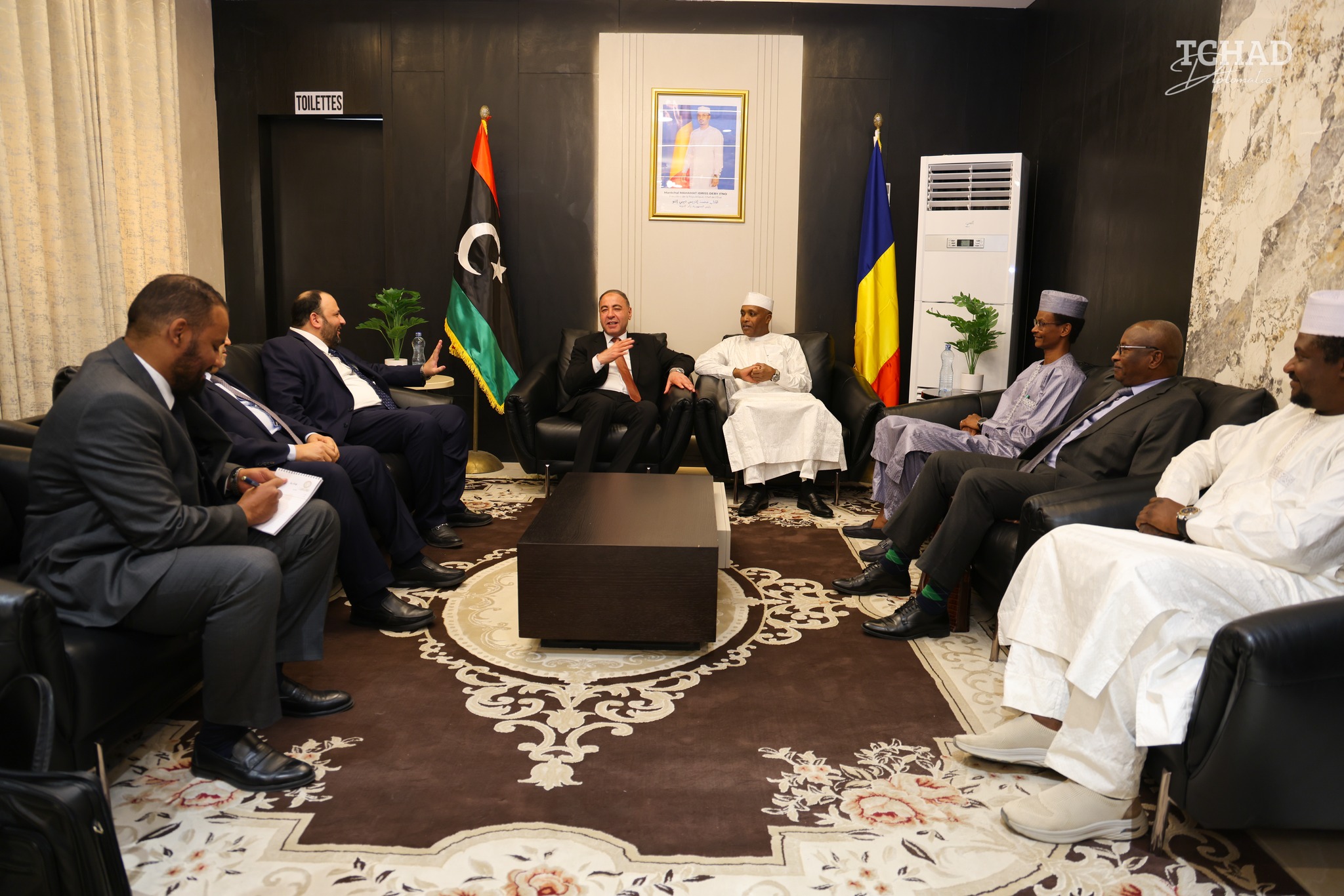 Tchad-Libye : le chef de la diplomatie libyenne en visite à N’Djamena