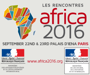 France : Première édition des RENCONTRES AFRICA 2016 du 22 et 23 septembre au Palais d’Iéna France : Première édition des RENCONTRES AFRICA 2016 du 22 et 23 septembre au Palais d’Iéna