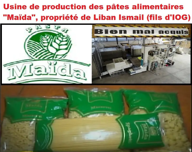 Djibouti/Bien mal acquis : le fils aîné du tyran Guelleh, Liban Ismail Omar, a financé son usine de production des pâtes alimentaires avec des crédits douteux
