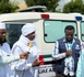 Tchad : à Abéché, réception d'une ambulance par le ministre de la Santé publique et de la Prévention