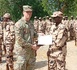 Tchad : la première promotion des sous-officiers spécialistes de l’OGEMIP en fin de formation à Koundoul