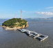 Photo shows the LHD Zhoushan tidal current power station. (Photos provided by the interviewee)