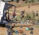 N'Djamena : Un camion de gaz butane se renverse à Walia, un blessé grave enregistré