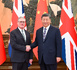 Chinese President Xi Jinping meets with British Prime Minister Keir Starmer, who is on an official visit to China, at the Great Hall of the People in Beijing, on January 29, 2026. Photo: Xinhua