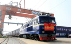 China-Europe freight train brings UK-made products to China