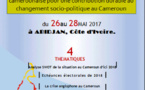 Le forum international de la diaspora camerounaise se tiendra plutôt à Abidjan du 26 au 27 mai