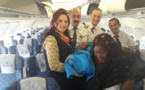 Une tchadienne accouche dans un avion