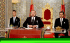 Discours de recadrage de l'administration du Roi du Maroc