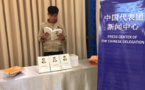 Press center of Chinese delegation to Da Nang APEC Summit set up