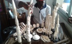 Yaoundé :  des objets en ivoire saisis dans un hôtel