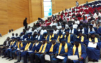 Des jeunes diplômés tchadiens du 2IE reçoivent leur parchemin