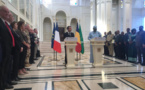 Tchad : Déby et Macron face à la presse