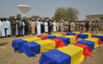 Une cérémonie funèbre des militaires tchadiens tombés au Mali dans la sobriété