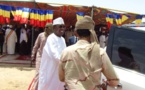 En images : visite du président de la République à Abéché