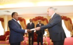 Congo/Diplomatie : lettres de créance de nouveaux ambassadeurs de la France et du Ghana 