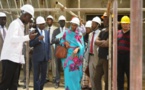 Tchad : la construction de l'Hôtel Toumaï Palace vers la fin à N'Djamena