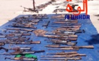 Tchad : une centaine d'armes de guerre saisies dont un lance-roquettes