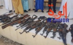 Tchad : des armes de guerre saisies et présentées au ministre de la Justice