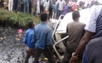 Tchad : un véhicule et ses occupants tombent dans un caniveau après un accident