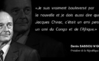 Hommage : Sassou-N’Guesso s'incline devant la mémoire de Jacques Chirac