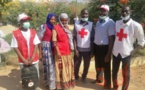 Tchad : des volontaires de la Croix-Rouge en opération de salubrité à l'UNABA