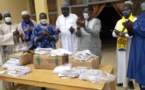 Tchad : le gouverneur du Guéra réceptionne 2500 cache-nez, don du MPS