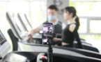 NW China’s Xinjiang takes fitness to “cloud”