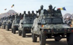 Mali: Une colonne de blindés de l'armée tchadienne frôle le sol malien