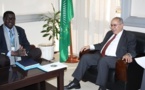 Nassour Guelengdouksia Ouaidou, Secrétaire général de la CEEAC  reçu par  le Commissaire à la Paix et à la Sécurité