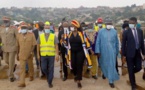 Cameroun /Yaoundé : Mme Célestine Courtès évalue les travaux de la voirie