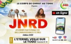 Togo : Les fidèles chrétiens rendent grâce à Dieu pour 2020