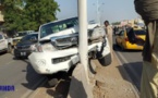 Tchad : une voiture s'encastre dans un poteau à N'Djamena