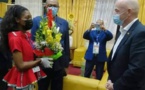 CHAN 2021 : Le président de la FIFA Giannini Infantino est au Cameroun