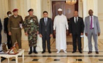 Le ministre libyen de la défense reçu par le Maréchal du Tchad