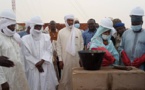 Tchad : la ministre de l’Hydraulique pose la pierre de construction d’un château d'eau à Mao